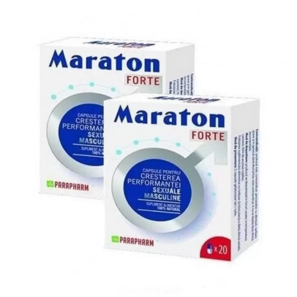 Maraton Forte 20 capsule pentru potență NextMed ro Dispozitive și